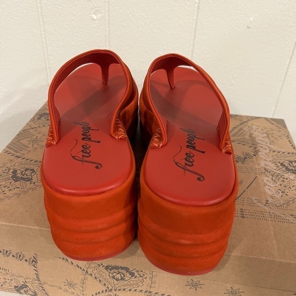 Free People Haven Thong Flatform Sandals NWT - Picture 10 of 13